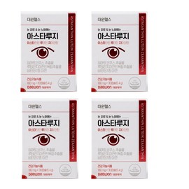 Daewon Health Astaruge 180mg 30 capsules 4 boxes / 대원헬스 아스타루지 180mg 30캡슐 4박스