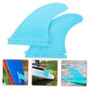SUPVOX Tail Fin Set Surfboard Paddleboard Accessory Replacement Fin Part