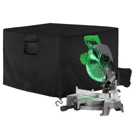 MUTUSHI Miter Saw Cover Portable Table Saw Cover Fit for Most Planers Machine Tools to Prevent Table Saw Rust Waterproof and Dustproof 24"D x 27"W x 19"H Black