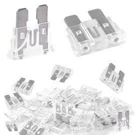 Gaoekoius 50pcs 25A Automotive Stand Blade Fuse Kits 25A Standard Blade Type Fuse Replacement for Car/RV/Truck/Motorcycle/Boat etc