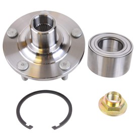 SKF Front Wheel Hub Bearing Kit BR930571K Aftermarket Replacement Part Compatible with Mazda 2005-2008