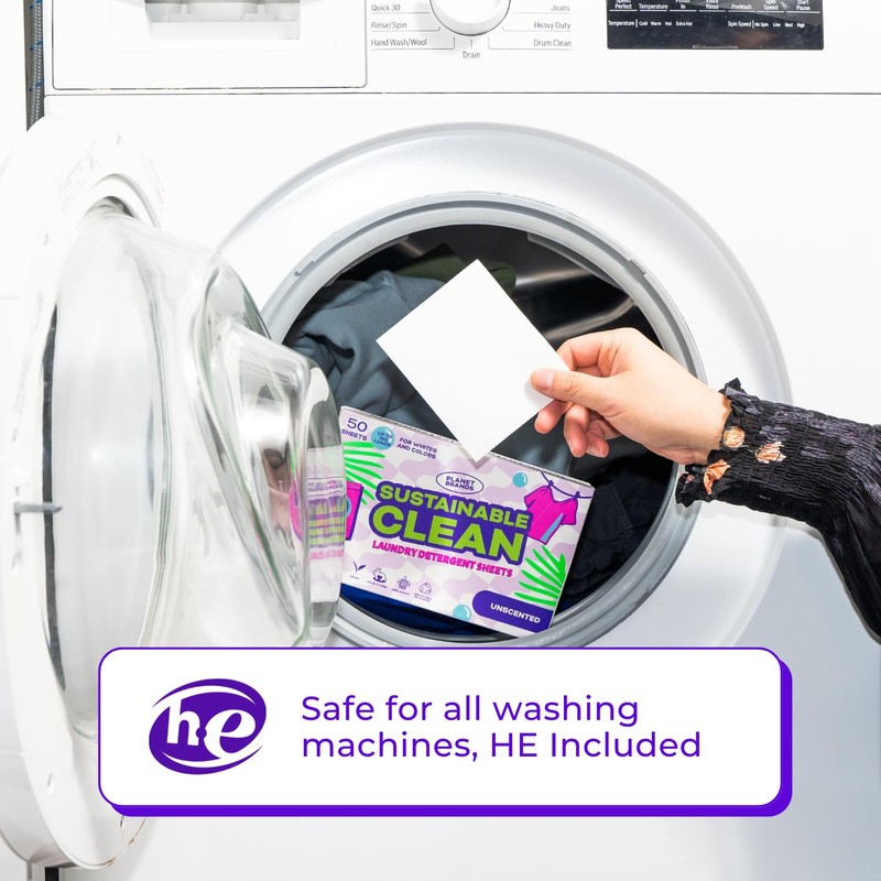 Planet Brands Laundry Detergent Sheets - Made in Sweden, Up