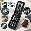 6-Piece Nail Clipper Set – Stainless Steel Manicure & Pedicure