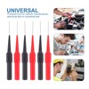 TEHAUX 6pcs Needle Test Probes, 0.7mm Test Probe Pin Universal