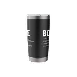 Bougie Definition Funny Apparel Men Women Stainless Steel Insulated Tumbler