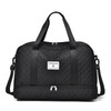 Lightweight Large Capacity Duffle Bag, Stylish Argyle Design, Perfect Carry