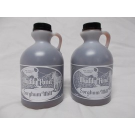 Muddy Pond Sorghum Quarts - 2 jugs sorghum syrup or molasses