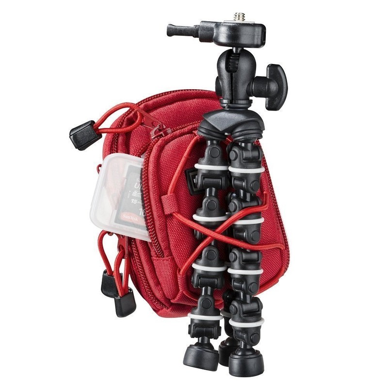 BAXXTAR NEW V3 Digital Camera Bag Case (red)