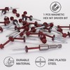 SKIR'CO (Pack of 50) Painted Roofing Screws 4.8 x 60