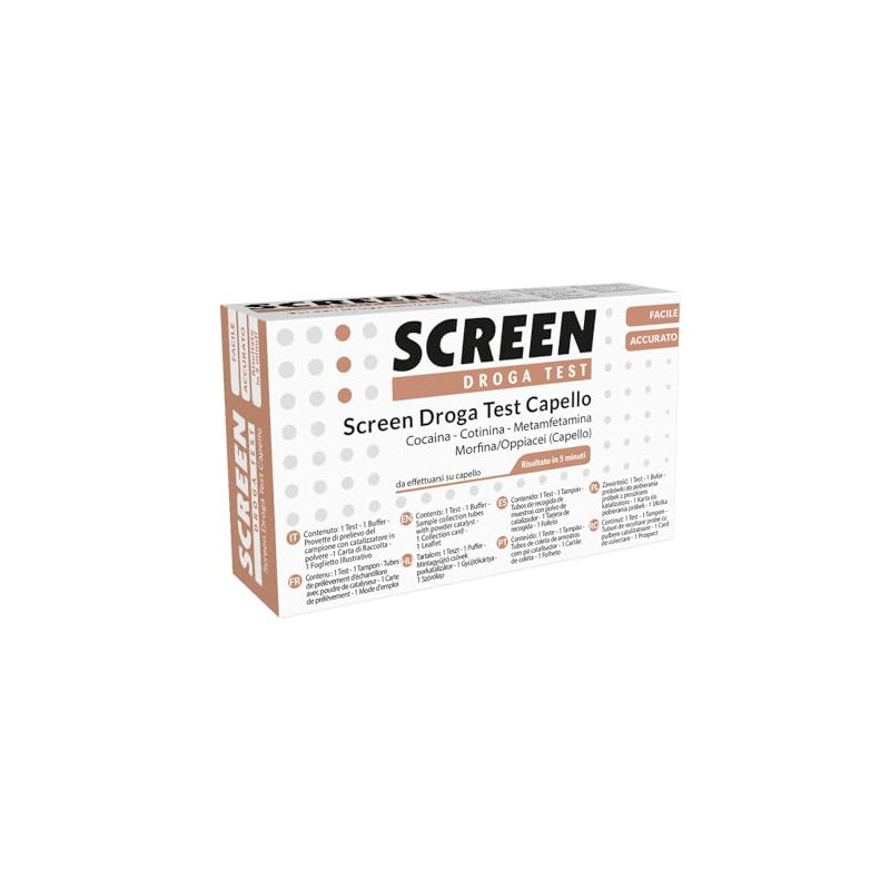 Screen-Drogentest für Haare