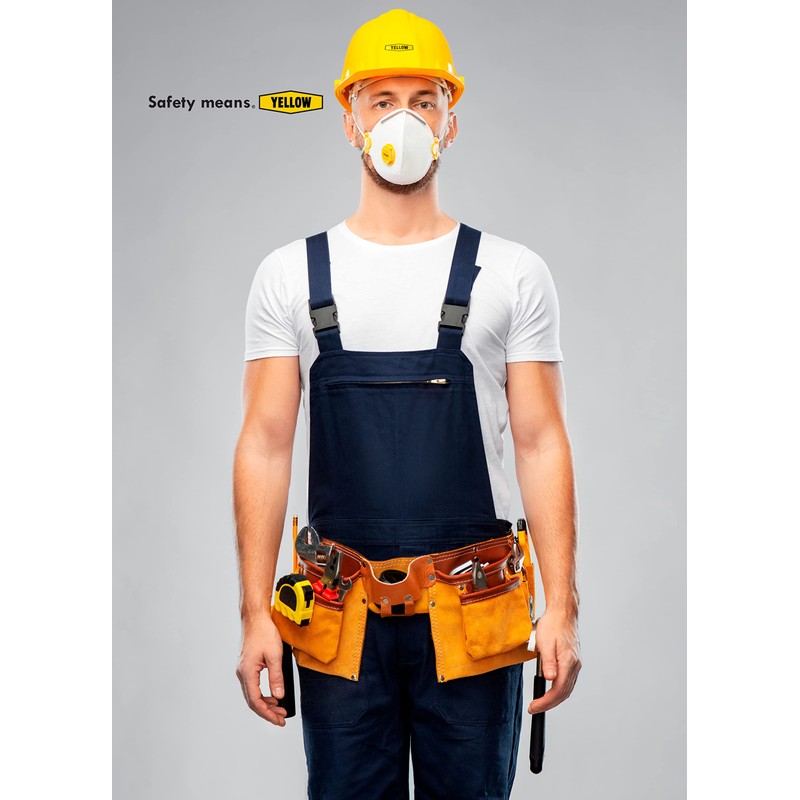 Yellow Safety - Workplace Safety Poster - Non-Lamintated, 12 x