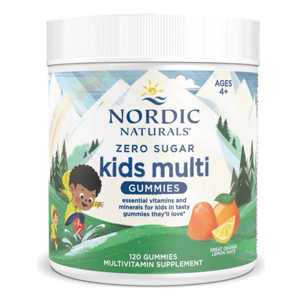 Nordic Naturals Kids Niños Multi Vitaminas Sin Azucar 120 Gomitas
