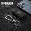 [KeyUnity] KM04 Titanium Carabiner Keychain Clip Quick Release EDC Key