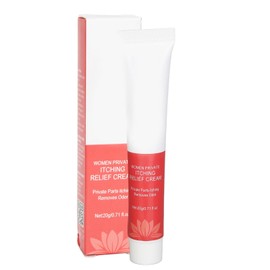 Intimate Soothing Cream, Women Intimate Area Itching Ointment, Pack of 3 Women Private Itching Relief Cream Gentle Cleaning Odours Feminine Itch Treating Cream for Health Care, 20g