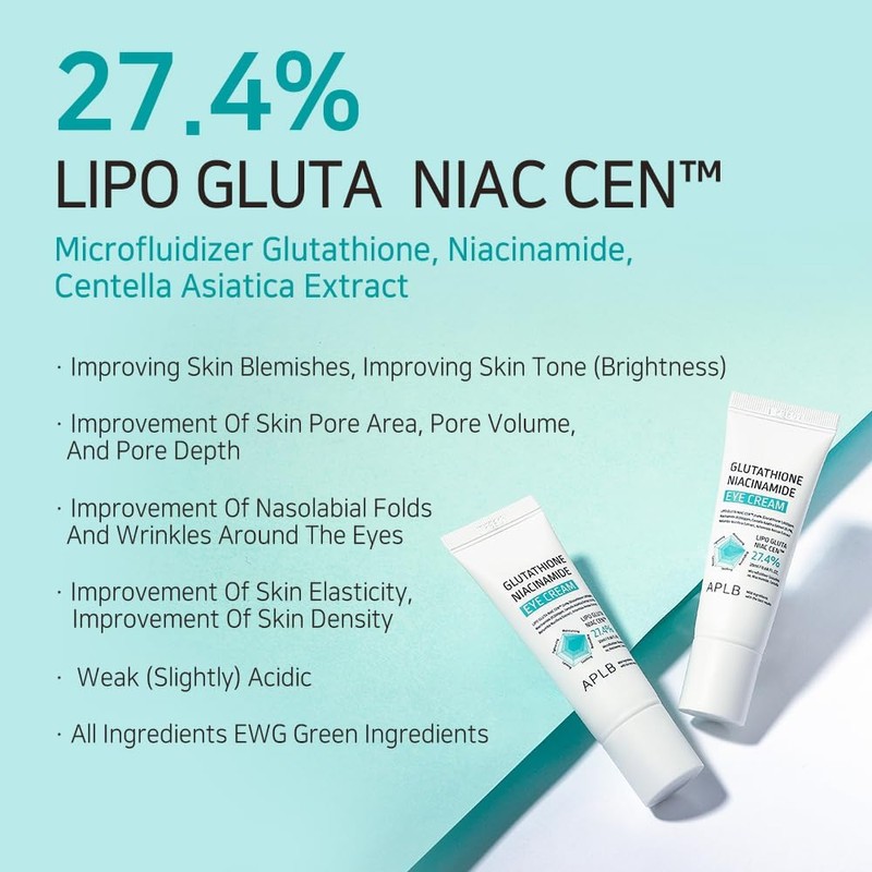APLB- Crema para ojos con glutatión y niacinamida LIPO GLUTA