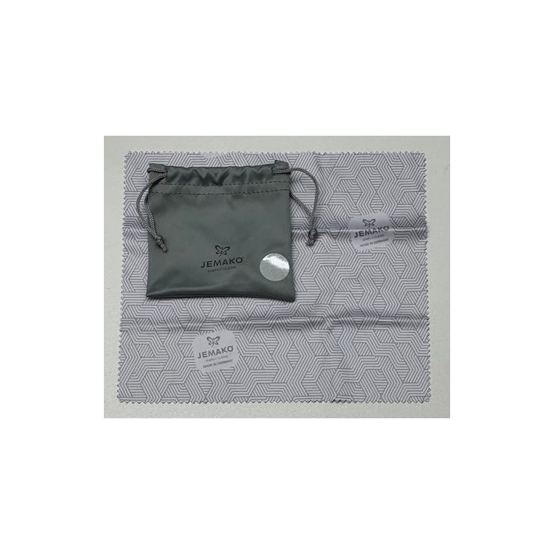 Jemako Glasses Cloth – Design Geometry – Grey