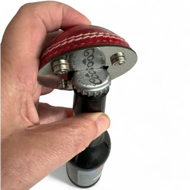Cricket-Gifts - Half Cricket Ball Bottle Opener | Multipurpose Fridge