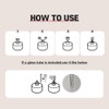 COCODOR Rose Flower Reed Diffuser/Pure Cotton/6.7oz(200ml)/1 Pack/Reed Diffuser, Reed Diffuser