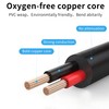 YACSEJAO DC Extension Cable IP65 Waterproof DC 5.5mmx2.1mm Male to