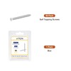 DTGN 50Pcs ST3.5x40mm Flat Head Wood Screws, 304 Stainless Steel