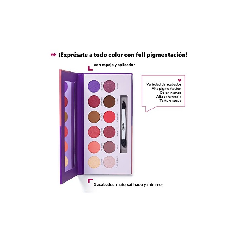 CY - Paleta Twelve OClock Play, Berry Dreams, 10 g.