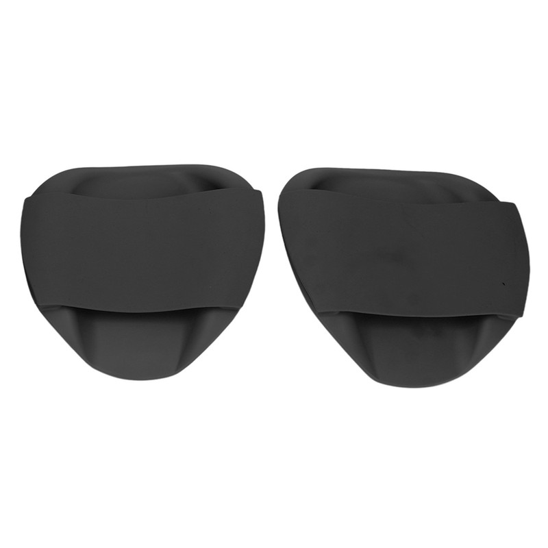 Swim Training Paddle Black PP Silicone Ergonomic Shape Swim Training