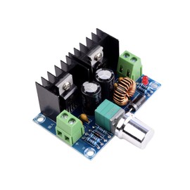 LAOMAO DC-DC Buck Converter 4-40V to 1.25-36V 8A Adjustable Voltage Regulator PWM Voltage Regulator Power Module for LED Electronic Devices Fan Electronic DIY