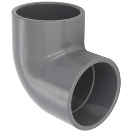 Spears 806-C Series CPVC Pipe Fitting, 90 Degree Elbow, Schedule 80, 4" Socket