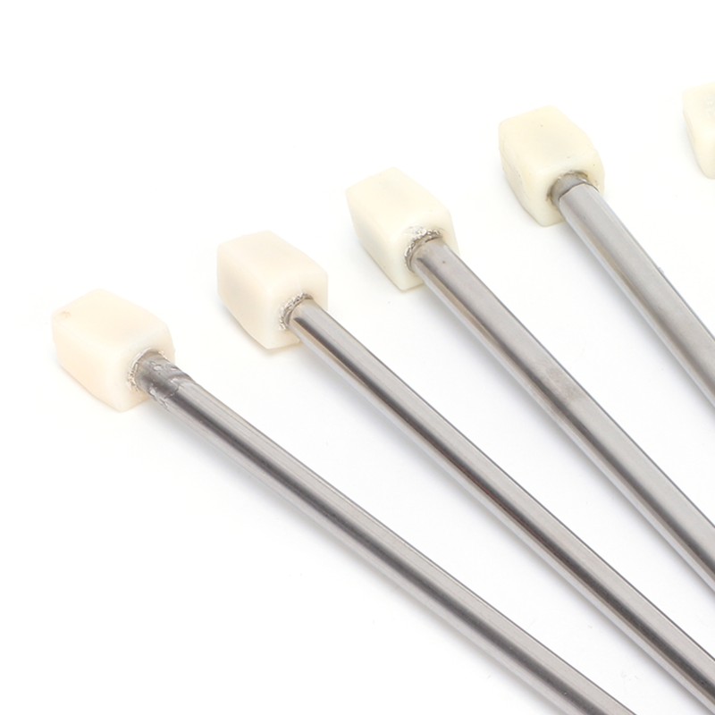 22Pcs Knitting Needles Stainless Steel Straight Single Pointed HandMade Wool