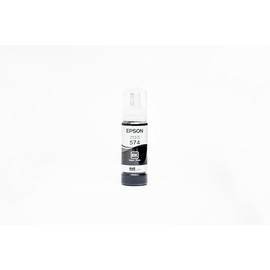 EPSON Botella de Tinta Color Negro T574 65 mililitros para Impresora L8050