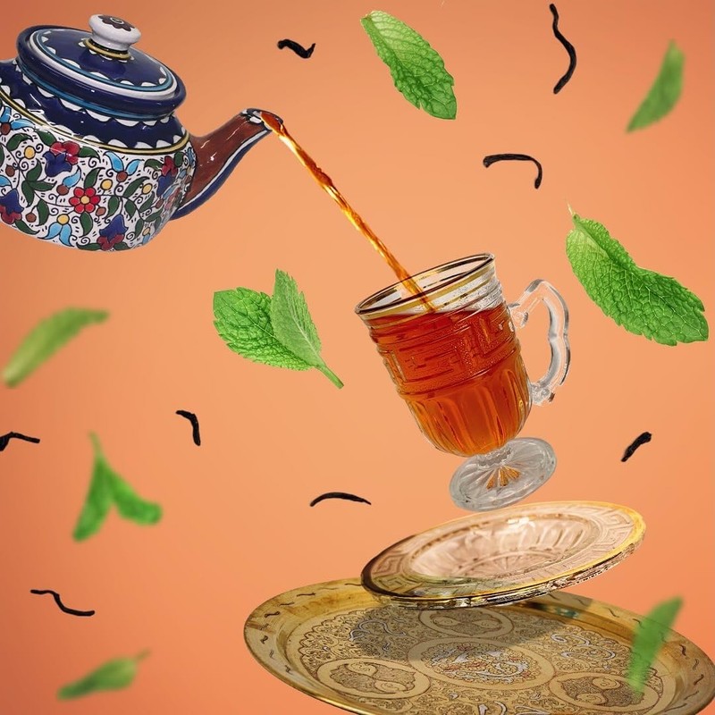 Eshai Palestinian Mint Tea (Shai bil Na’na’) - Black Tea