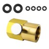 CO2 Adapter, Dual Sealed Design, Quick Connect Adapter, Easy to