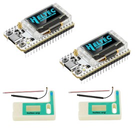 2-Pack LoRa V3 ESP32 Lora with Case,ESP32 LX7 Dual-core 0.96 inch Blue OLED Blue-Tooth,Type C WI-FI Kit 32 Module CP2012 IOT Development Board 863 MHZ-928 MHz