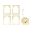 Pebaro 849 849 Wooden DIY Lantern Kit, No Gluing with