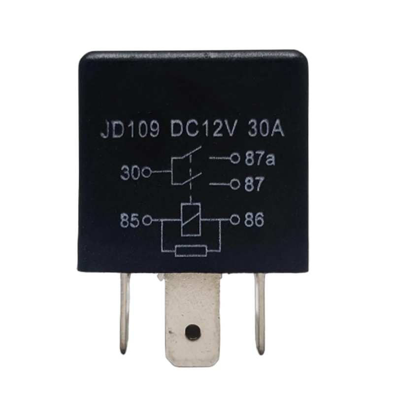 896H-2AH-S-R1 and JD109 12V DC 30A 5 Pins Mini ISO