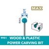 Dremel MAX High Performance (9951DM) Power Carving Bit, Stainless Steel