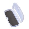 2002-01 Glasses Case, Plastic, Lightweight, Durable, Hard Case, Stylish, Metallic