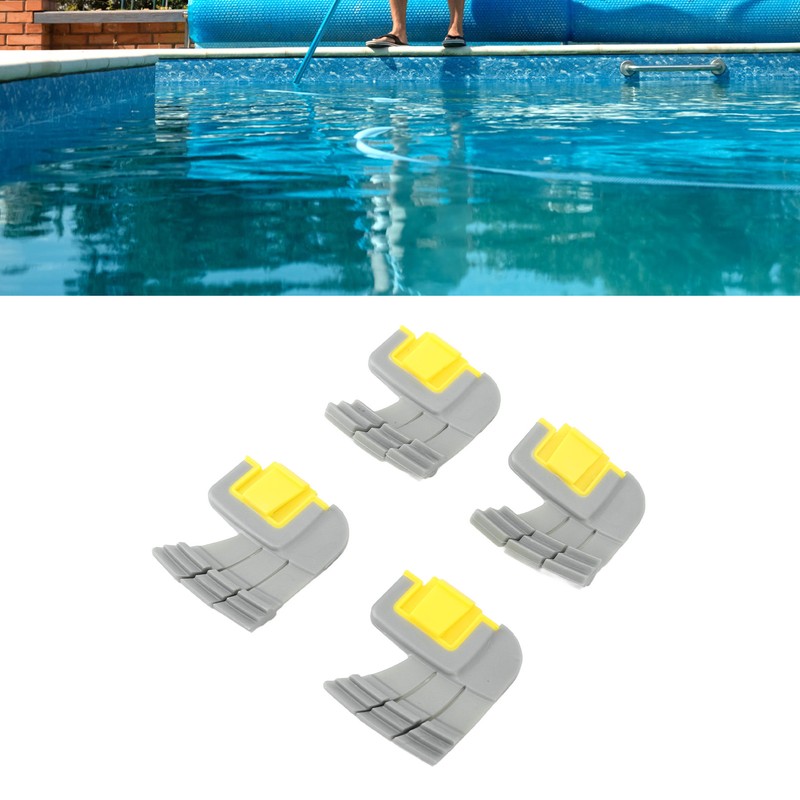 4pcs Cyclonic Scrubbing Brushes Plastic Rubber Cyclonic Brush Replacement Parts