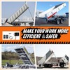 wolfwo Dump Trailer Wireless Remote Controller, for 3-Wire/4-Wire 12V Hydraulic