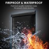 4Pcs Faraday Bag Black Portable Fireproof Waterproof Safe Reliable Faraday