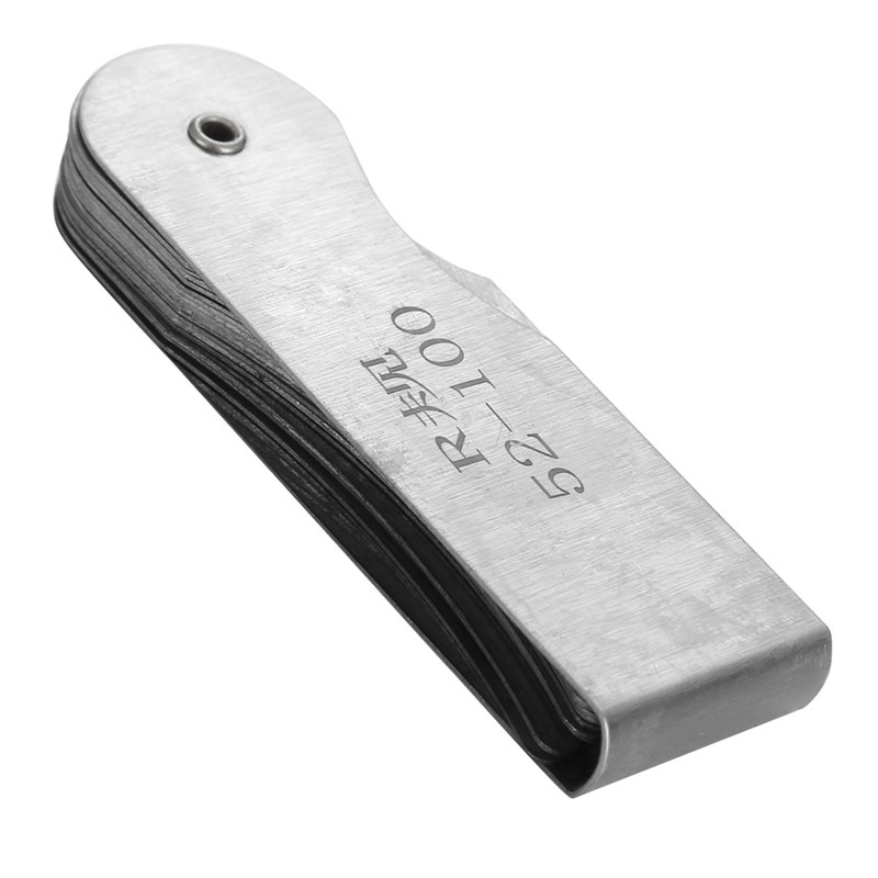 Stainless Steel Radius Fillet Gauge External Internal Concave Convex Measuring