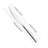 Parlynies Stainless Steel Steak Knives Set of 12, Steak Knives