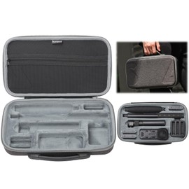 Honbobo X4 Portable Bag Compatible with Insta360 X4 Carry Bag Handbag Suitcase, grey, Functional