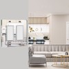 Silver Mirrored Switch Cover - Durable Acrylic Decorative Double Gang