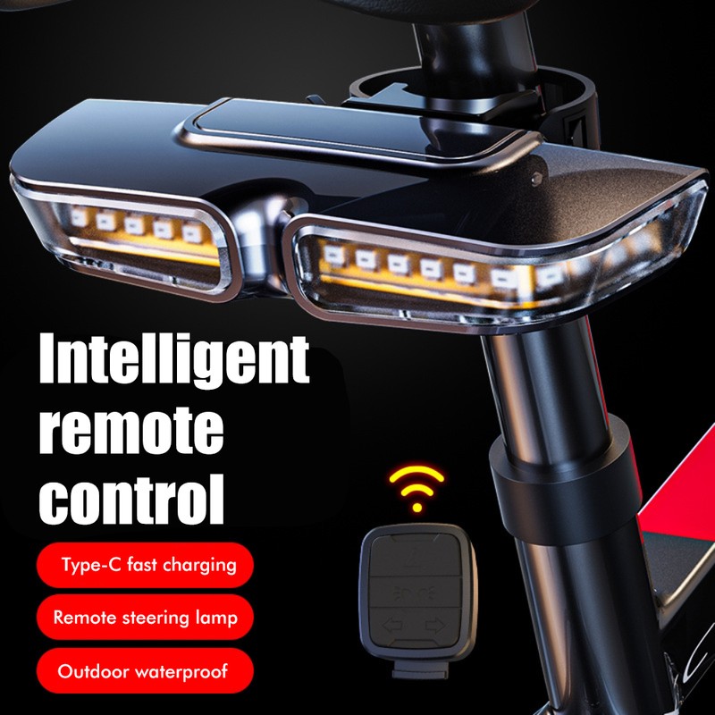 Bike Tail Light Rechargeable Waterproof Ultra Bright 20 LEDs Rear
