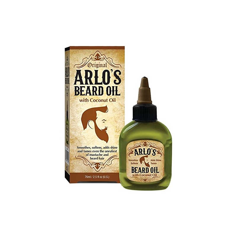 Arlo's Beard Oil with Coconut Oil, 2.5 Fluid Ounce