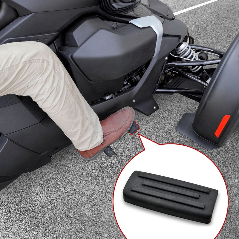 KATIMOTO Larger Brake Pedal for Ryker, Extended Brake Foot Rest