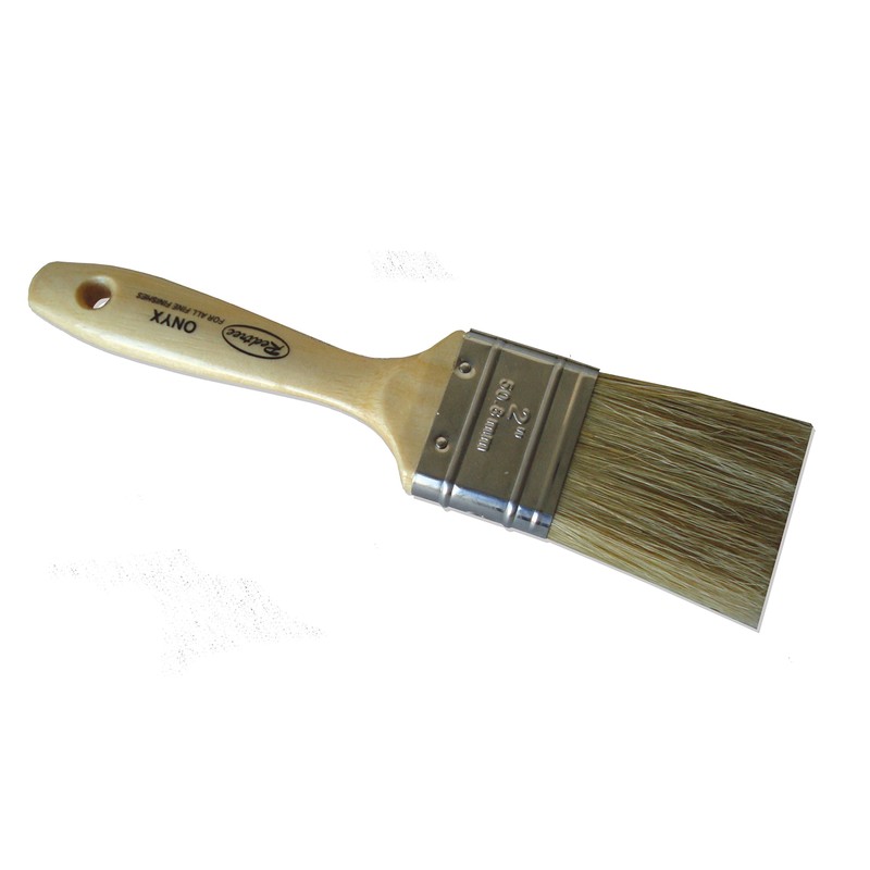 Redtree Industries 12043 Onyx Fine Finish Natural Bristle Paint Brush