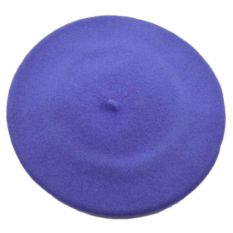 MELEGARI Ladies Beret 100% Wool Roma Beret Made in Italy,