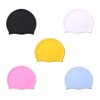 H Plus Mall (Big Spender Discount) Basic Swim Cap, Swim Cap, Stretch Swim Cap, Stretch Black / (큰손할인) 베이직 수영모자 수영수모 스판 수영모 스판 블랙